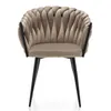 A chair with a braided backrest on a white background. Náhľad obrázku produktu