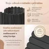 Floranica drevený okraj záhona 30 x 100 cm antracit obruba Náhľad obrázku produktu 2