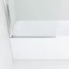 AQUALAVOS Duschabtrennung 80x150 cm Duschwand für Badewanne Produktbild-Vorschau 4