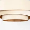 Lindby Deckenlampe Jusari, creme, Textil, Ø 56 cm, E27 Produktbild-Vorschau 16