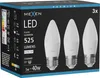 Mexen Nova 3x LED-Glühbirne E27, C37, 5W, Neutral - 4000K, Produktbild-Vorschau 1