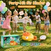 Frisbee Spielzeug Kinder Outdoor Set mit Werfer & 8 Produktbild-Vorschau 6
