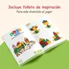 Olvy Magnetické stavebné bloky Montessori hračky 80 ks Náhľad obrázku produktu 11
