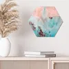 DEQORI Glasbild Echtglas 40x35 cm 'Luftiges Mosaik' Produktbild-Vorschau 3