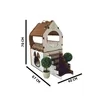 Jungengel Kaninchenhaus XL 2 Etagen Treppe Indoor Creme Produktbild-Vorschau 5