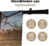 MuchoWow® Wandteppich Wandbehang Wald - Sumpf - Baum 120x80 Produktbild-Vorschau 3