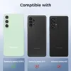 Three Samsung phones are shown side-by-side, with compatibility indicators below each. Produktbild-Vorschau