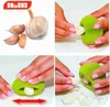 Éplucheur à ail Ibili, en silicone, 5 x 7 cm, vert Voir les images du produit 4