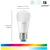 WiZ White&Color 40W E27 Tropfenform  Tunable matt Produktbild-Vorschau 4