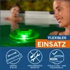 Bestway® schwimmende Solar-LED-Poolleuchte, Ø 18 cm Produktbild-Vorschau 5