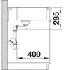 BLANCO Spüle SUPRA 500-IF/A R12 mit Ablauffernbedienung - Produktbild-Vorschau 7