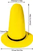 A yellow witch hat with measurement indicators. Produktbild-Vorschau