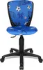 S´cool 3 - Kinderdrehstuhl in Blau ohne Armlehnen Produktbild-Vorschau 2