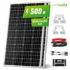 500W Wohnmobil Set Solaranlage Komplettpaket Solarmodul Mit Produktbild-Vorschau 1