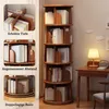 Étagère tournante pour livres, 5 niveaux, rotation à 360°, Voir les images du produit 11
