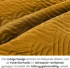 Přehoz na postel 220x240 OEKO-TEX – žlutý světle šedý potah Náhled obrázku produktu 4