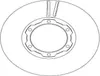 2x TRW Bremsscheibe DF4145S passend für MERCEDES-BENZ Produktbild-Vorschau 2