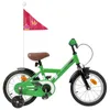 vidaXL Kinderfahrrad 14 Zoll für 3-5 Jahre alt Grün Produktbild-Vorschau 1