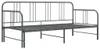 vidaXL Rozkladacia pohovka Grey Metal 90x200 cm Náhľad obrázku produktu 1