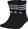 adidas 3 Streifen C SPW CRW 3 Paar Socken schwarz/weiß Produktbild-Vorschau 5