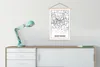 MuchoWow® Textilposter Dortmund - Karte - Stadtplan 60x90 Produktbild-Vorschau 3