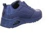 A blue Skechers sneaker shown from a side angle against a white background. Náhľad obrázku produktu