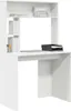 vidaXL Biurko z półką białe 91 x 50 x 149 cm materiał Podgląd zdjęcia produktu 3