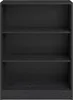 Bibliothèque Hobby 104 cm-2 étagères-noir Voir les images du produit 4