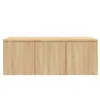 TV skříňka Sonoma dub 80x34x30 cm odvozený výrobek ze dřeva Náhled obrázku produktu 15