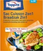 Toppits 2In1 Sacchetti per arrostire e cuocere a vapore M 8 Anteprima dell’immagine prodotto 1