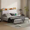 Letto imbottito Fortuna-Lai 140x200 cm letto matrimoniale Anteprima dell’immagine prodotto 2