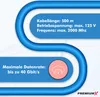PremiumX 500m CAT 8 Netzwerkkabel Simplex LAN Kabel Produktbild-Vorschau 4
