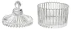 Clayre & Eef Verre à provisions Ø 7x9 cm Verre transparent Voir les images du produit 2