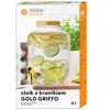 Glas mit Zapfhahn für Limonadenwasser 4 l Produktbild-Vorschau 2