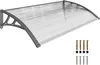 Outsunny Pultvordach Vordach für Haustür 110x60x18cm mit UV Produktbild-Vorschau 1