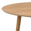 Esstisch Naya Ø 120 cm massivholz Eiche und Eichenfurnier Produktbild-Vorschau 3