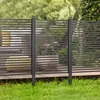 Ogrodzenie ogrodowe Outsunny, metalowe, 93 x 150 cm, Podgląd zdjęcia produktu 4