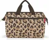 A studio shot of a leopard print bag. Podgląd zdjęcia produktu