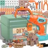 Kuketo | Kinder Werkbank Set 144 Tlg Mit Werkzeugkiste & Produktbild-Vorschau 1