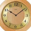 AMS 5165/16 Wanduhr Funk Funkwanduhr mit Pendel Holz Erle Produktbild-Vorschau 6