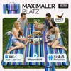 DETEX® Picknickdecke Campingdecke XXL 200x200 cm Produktbild-Vorschau 2
