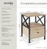 TecTake 404733, Boční/koncový kávový stolek, Dřevo Náhled obrázku produktu 13