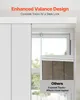 A comparison of a valance design for window coverings. Náhľad obrázku produktu
