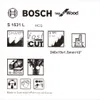 Lame de scie sabre Bosch Professional S 1531 L, Top for Voir les images du produit 15