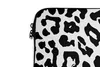 MuchoWow® Laptop Hülle 14 ZollDesign - Tiermuster - Schwarz Produktbild-Vorschau 3