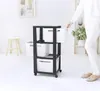 Cassettiera BRISEN 3x16L con ruote bianca Anteprima dell’immagine prodotto 6