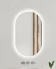Oválné LED zrcadlo do koupelny s osvětlením Ambiente Oval Náhled obrázku produktu 1