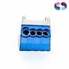 A close-up studio shot of an electrical connector block against a white background. Produktbild-Vorschau
