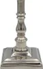 Tischleuchte Lampenfuß SHONY 10x10x49 cm Lampe Silber Produktbild-Vorschau 3