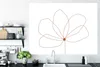 MuchoWow® Wandtattoo Wandsticker Wandaufkleber Blume - Produktbild-Vorschau 4